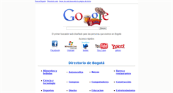 Desktop Screenshot of buscabogota.com